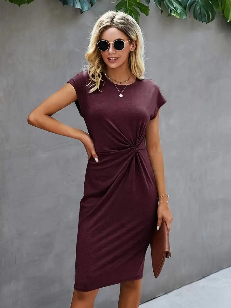 Romy – elegantes, figurbetontes kleid - LOVEZOE