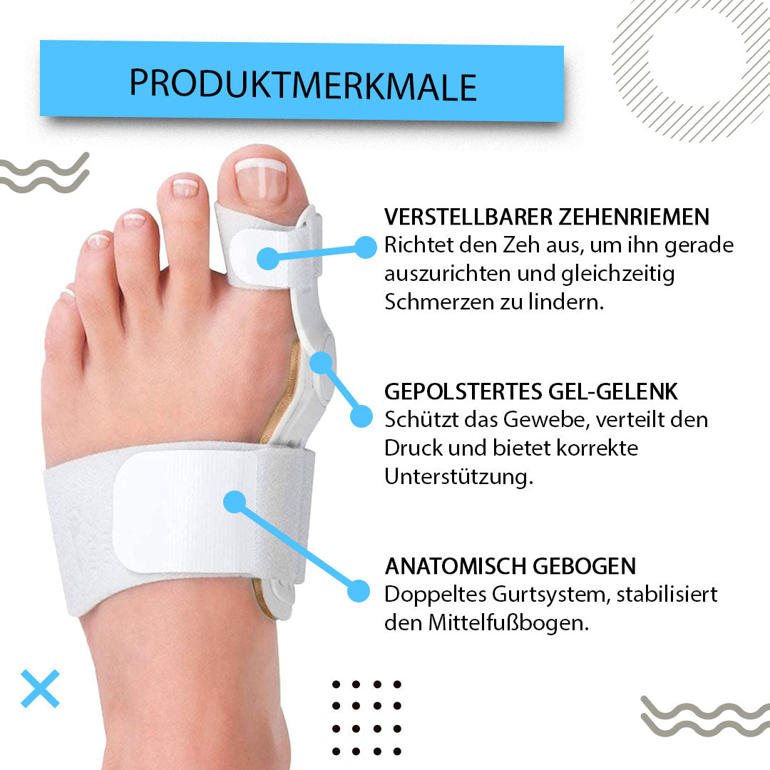 Alayna™ 3D Sofortige Hallux Valgus Schiene 🔥Meistverkauft🔥