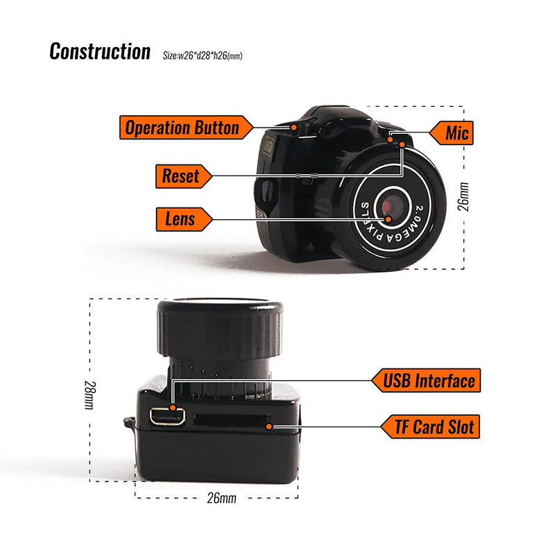 Mini-DV/DVR-Kamera