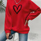 Emily – eleganter pullover mit herzmuster - LOVEZOE