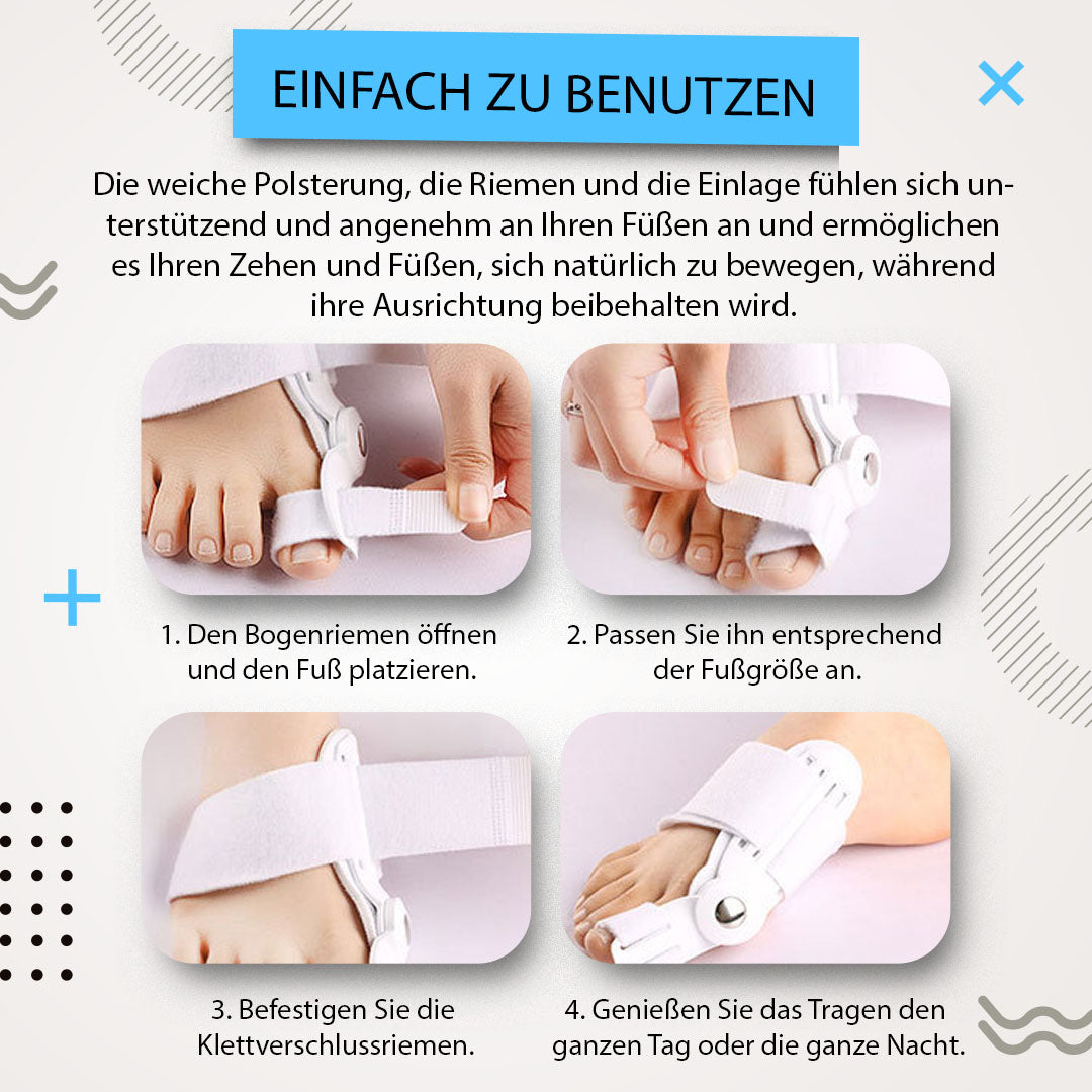 Alayna™ 3D Sofortige Hallux Valgus Schiene 🔥Meistverkauft🔥