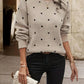 Chloe – pullover mit polka-dot-muster - LOVEZOE