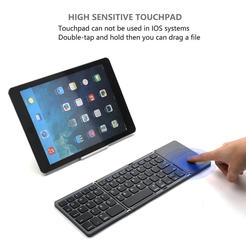 Klappbare Bluetooth-Tastatur