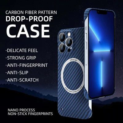 iPhone Carbonfaser-Magnethülle