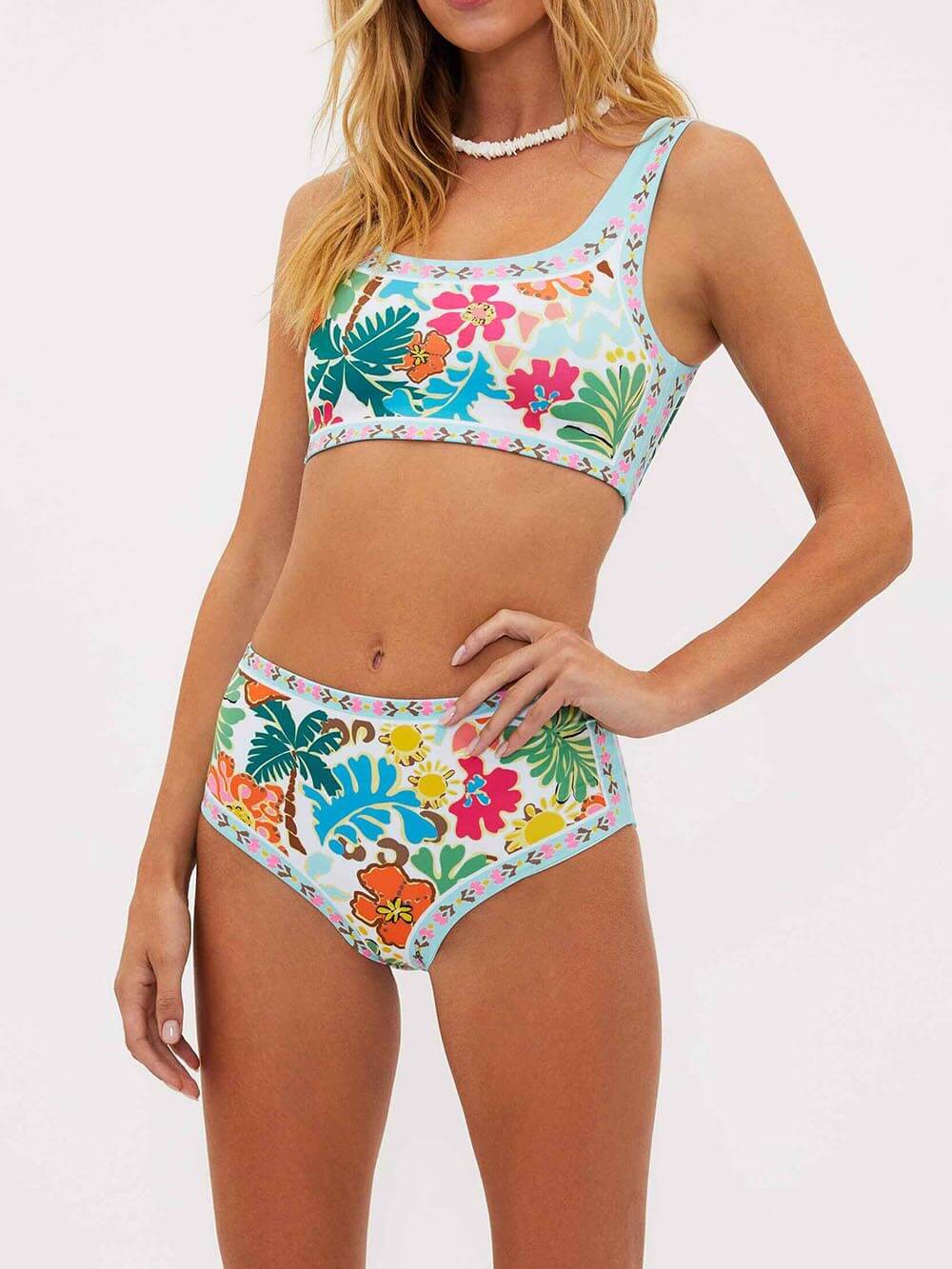 Emmie - Unterstützender Floral Stretch Bikini