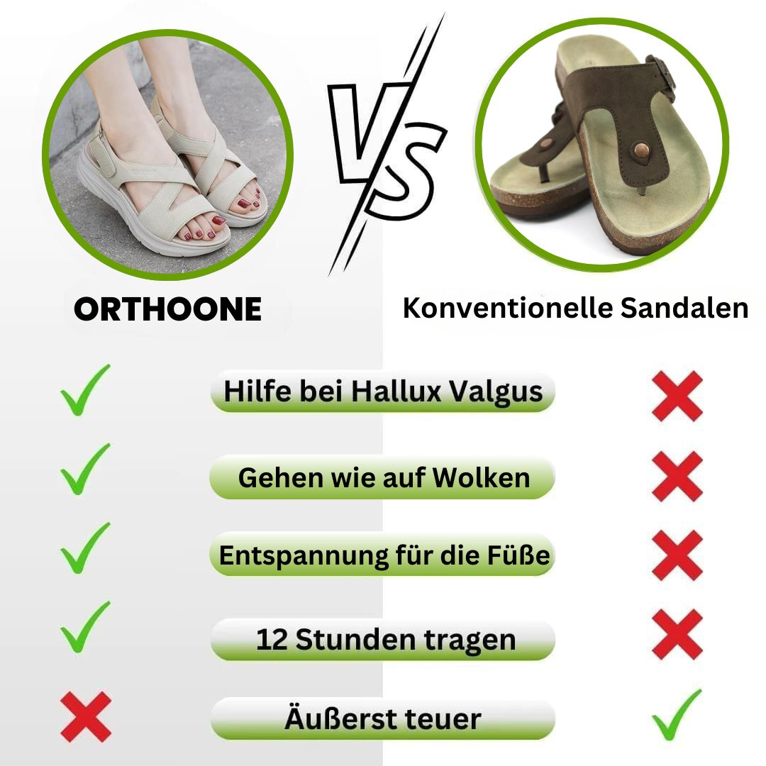 Orthosandals™ - orthopädische Sandalen für maximalen Komfort