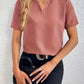 Waheeda™ - Bluse mit elegantem Ausschnitt