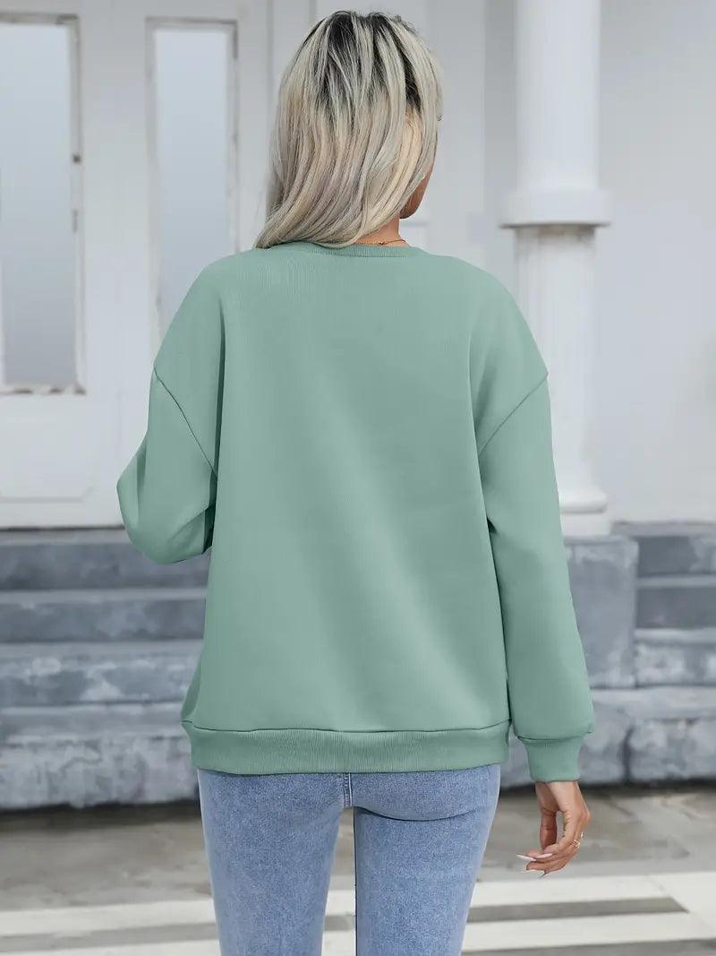 Jessica – stylischer pullover mit herzmuster - LOVEZOE