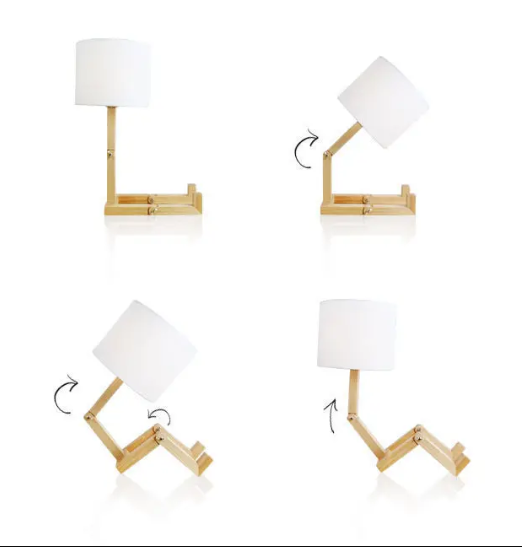 LightBuddy | Verstellbare Mannequin-Holzlampe