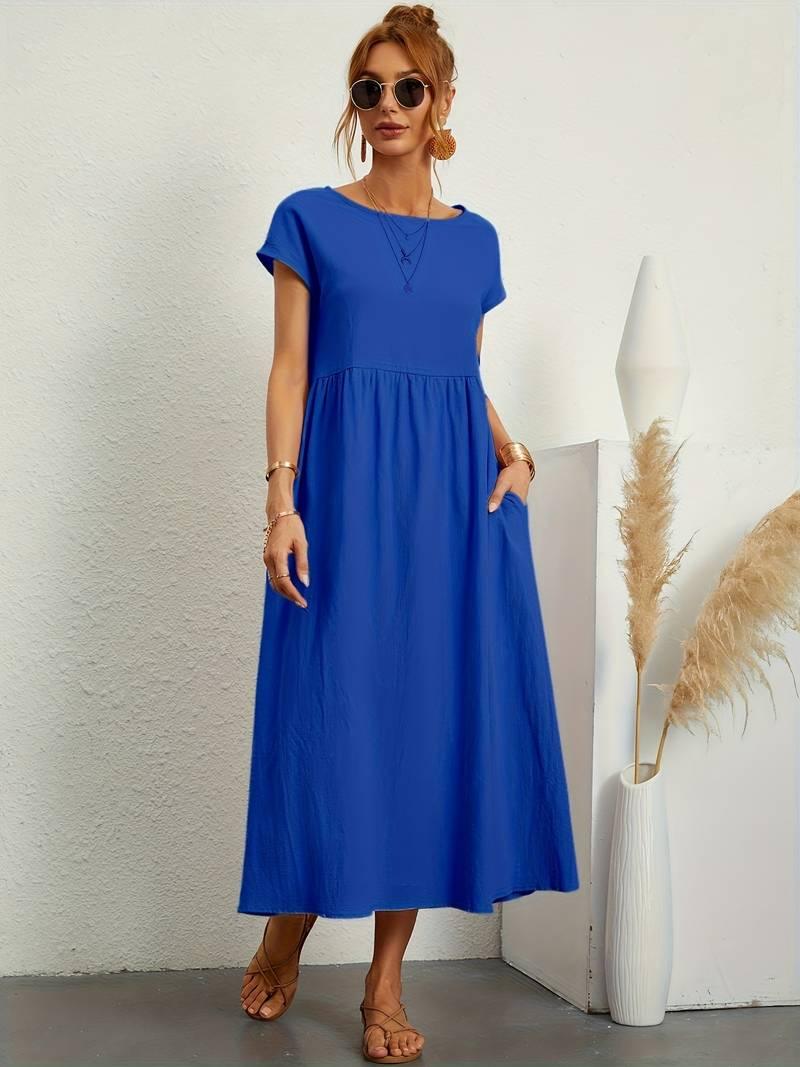 Harper – vintage-kurzarmkleid für frühling und sommer - LOVEZOE