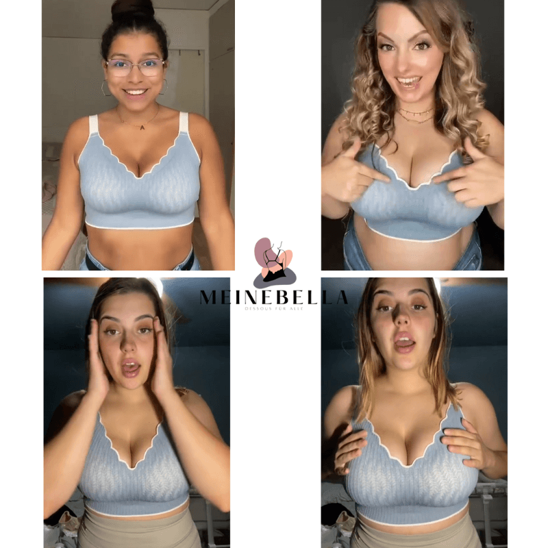 Meinebella™ Ohne Bügel BH mit geschwungenem Ausschnitt - LOVEZOE