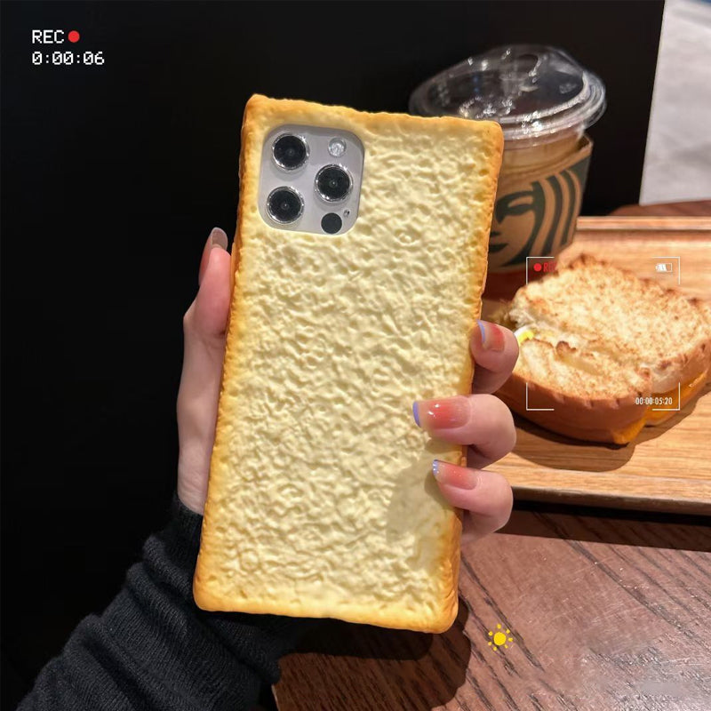 Weiche Toast-iPhone-Hülle aus Silikon