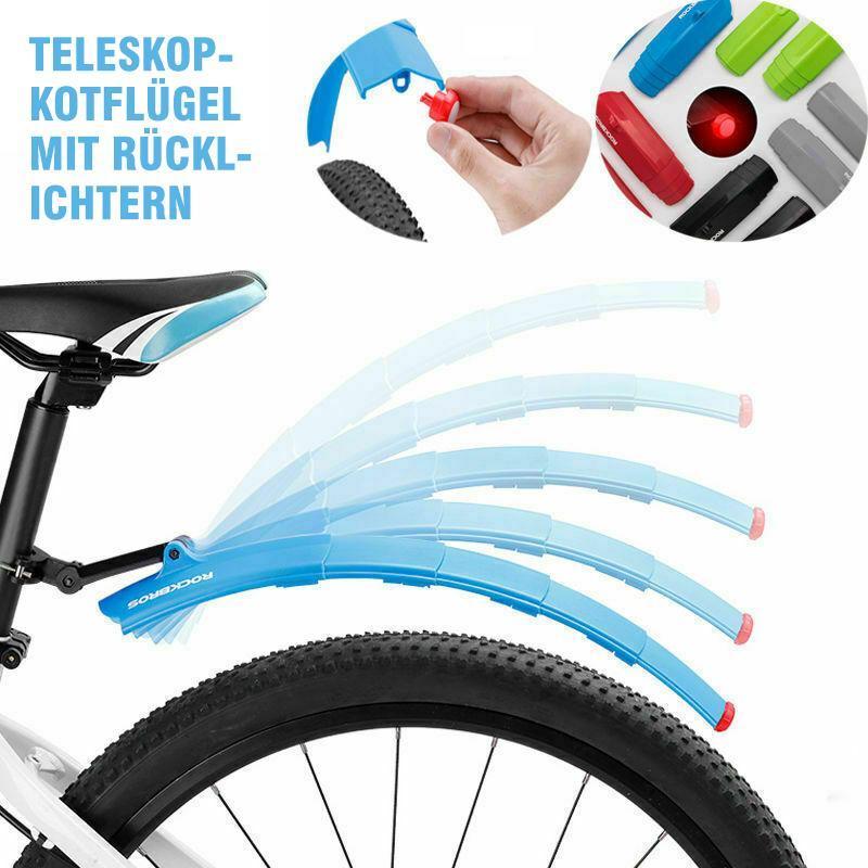 Fahrrad einziehbarer Kotflügel