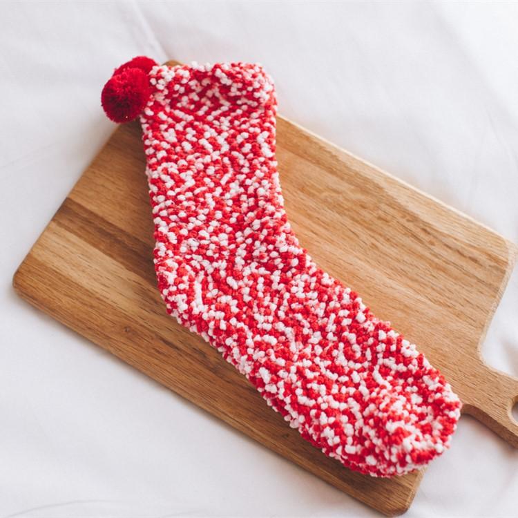 🎅FRÜHZEITIGES SALE-❄Süße Winter Cupcake flauschige bequeme Hausschuhe Socken🧦