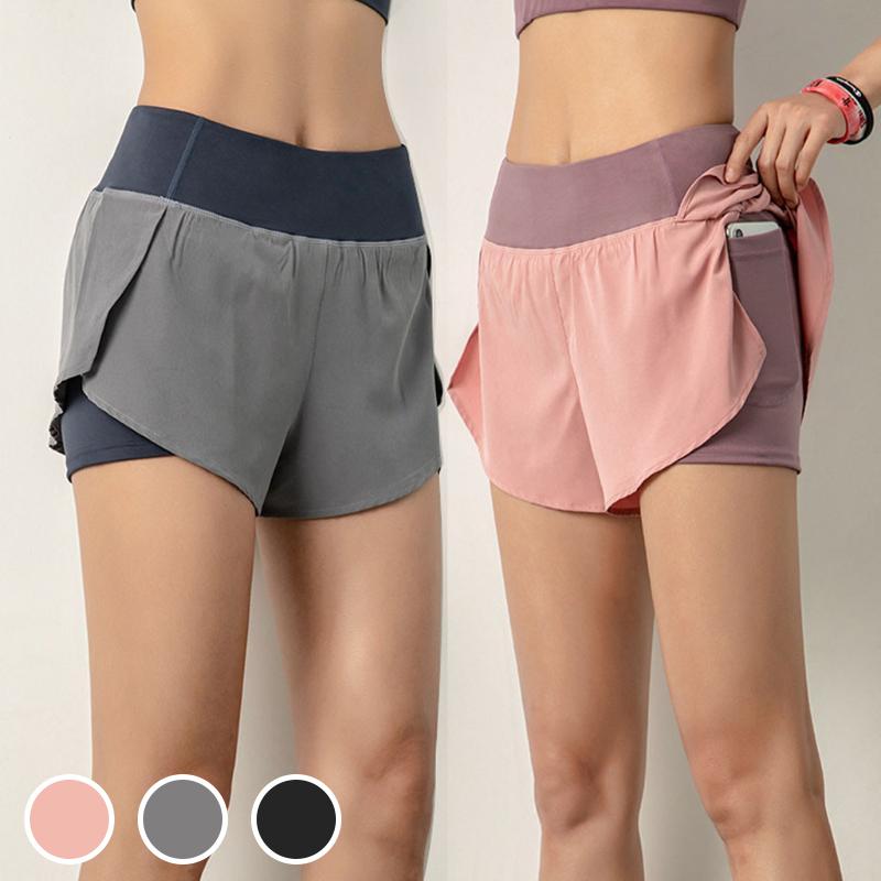 Damen kurze Sport-Freizeit-Fitness-Shorts