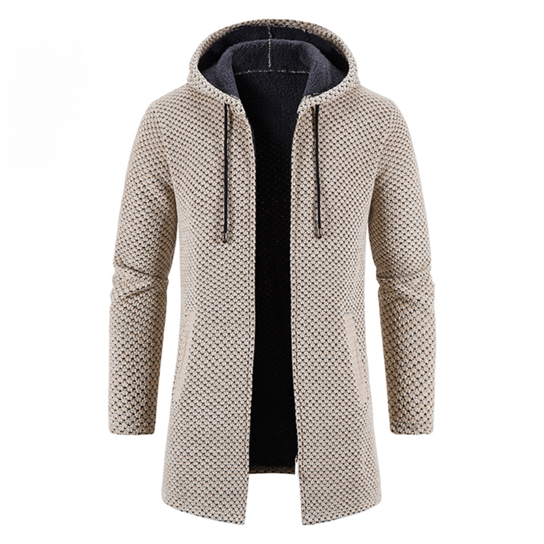 Stilvolle Luxus-Strickjacke für Männer