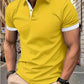 William – lässiges colorblock-shirt für herren - LOVEZOE