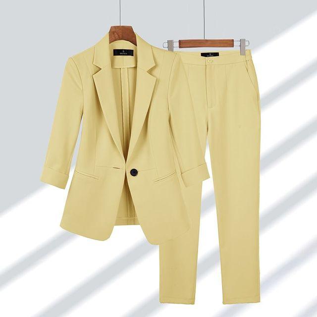 Chloe – blazer und hose - LOVEZOE