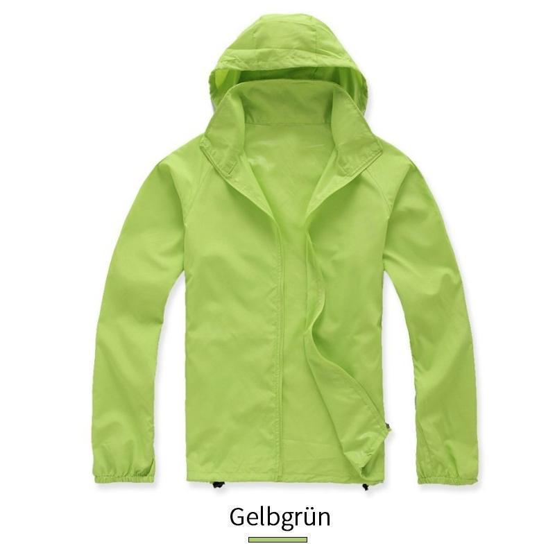 Leichte wasserdichte Windjacke UV-Schutz Wear