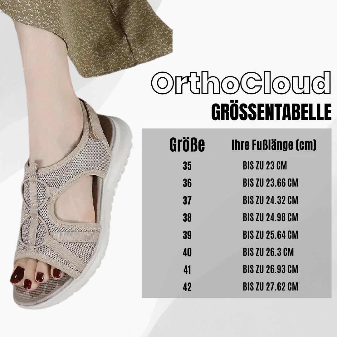 OrthoCloud™  - ergonomische Schmerzlinderungs-Sandalen