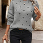 Gabriela – langärmliger poker-dot-pullover - LOVEZOE