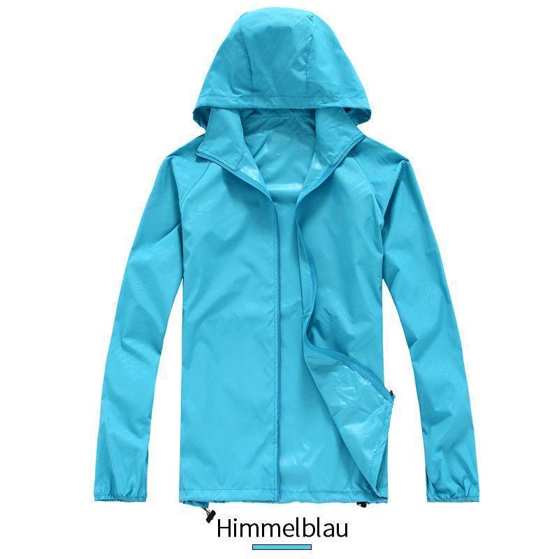 Leichte wasserdichte Windjacke UV-Schutz Wear