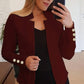 Emma – lässiger langarm-knopfblazer - LOVEZOE