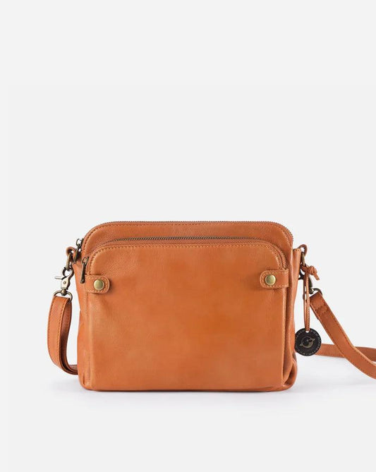 VerveSatchel™ - Crossbody-Umhängetaschen aus Leder - LOVEZOE