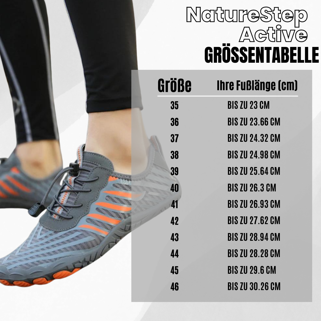 NatureStep™ Active - ergonomischer schmerzlindernder Barfußschuh