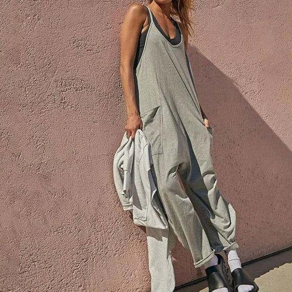 Weit geschnittener Jumpsuit mit Taschen