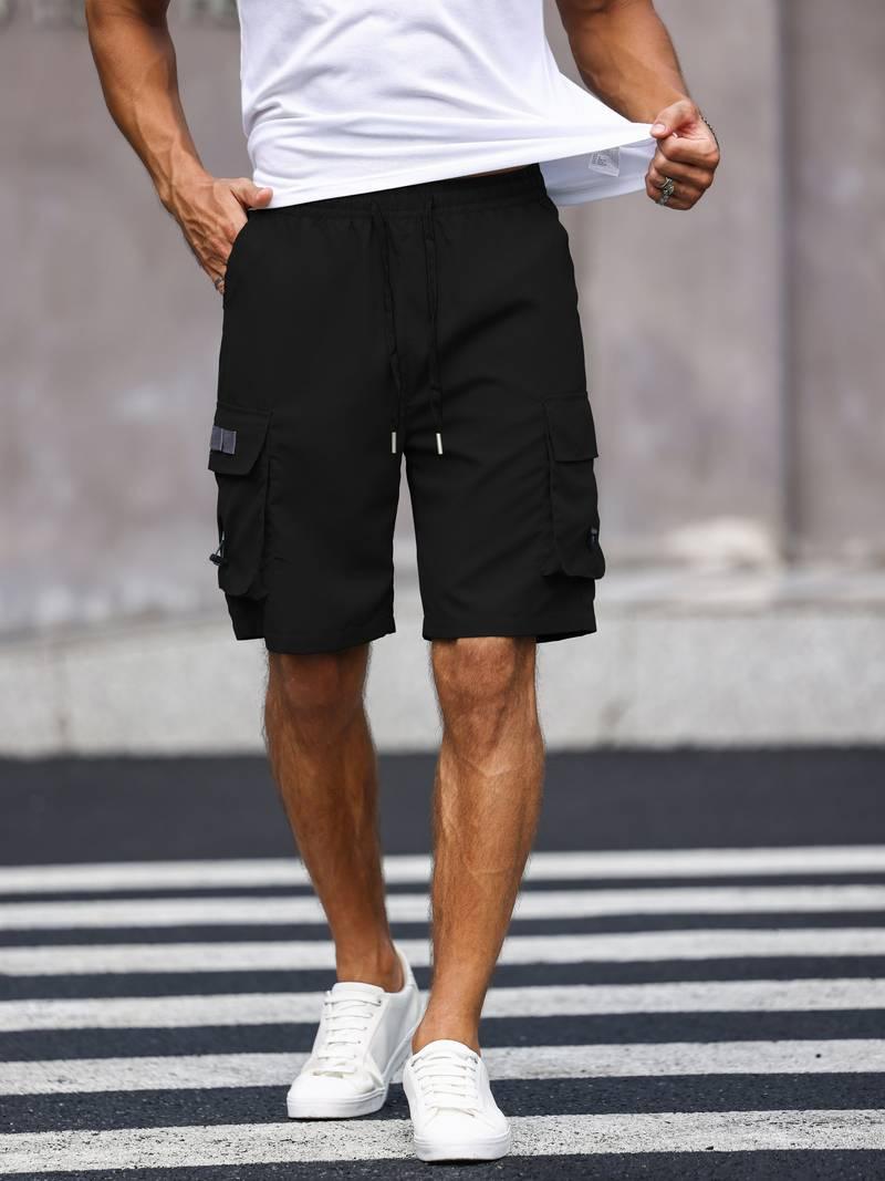 Jonathan – trendige herren-cargoshorts mit kordelzug - LOVEZOE