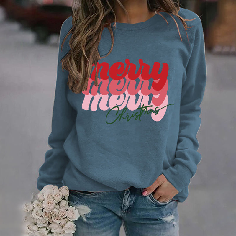 Sweatshirt mit Buchstabendruck