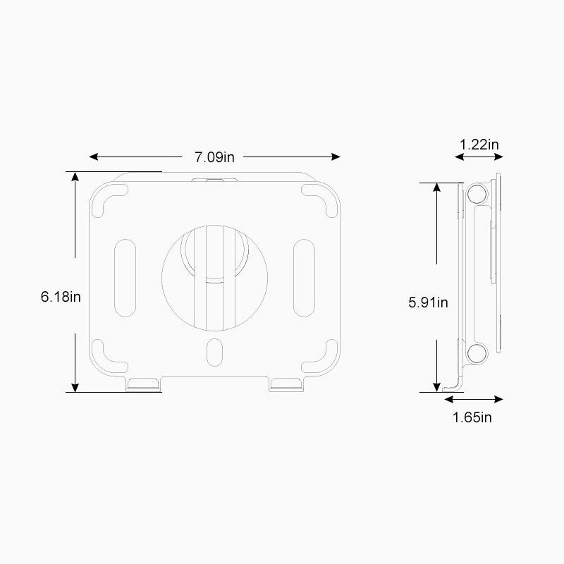 360° drehbarer Laptophalter