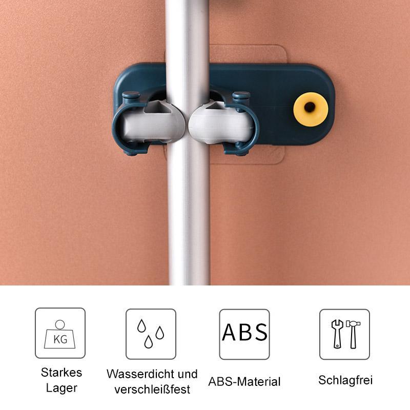 New 2 In 1 Multifunktionaler Besenhalter