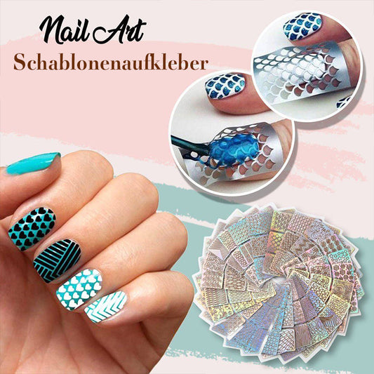 Kreativ Nagelaufkleber (144 Aufkleber)