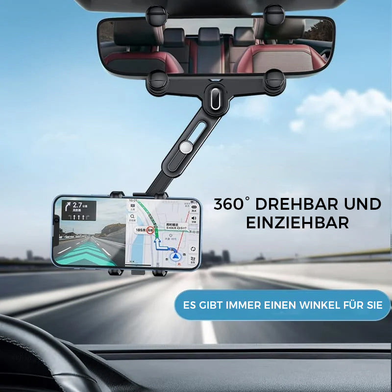 Dreh- und versenkbarer Handyhalter für Autos