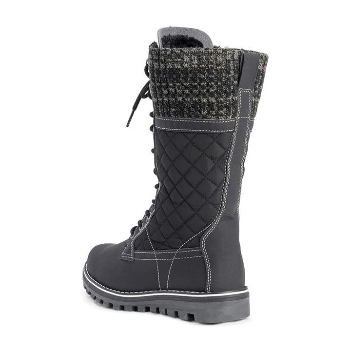 Sadie™ | Thermisch Isolierte Wasserdichte Kunstpelz-Schneestiefel