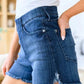 Judy Blue - Bequeme Shorts aus Stretch-Denim - LOVEZOE