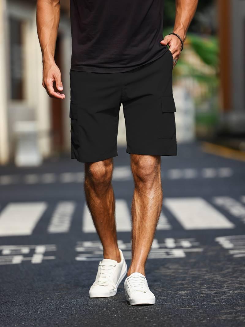 Jamie – lässige cargo-shorts mit taschen für herren - LOVEZOE