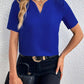 Waheeda™ - Bluse mit elegantem Ausschnitt