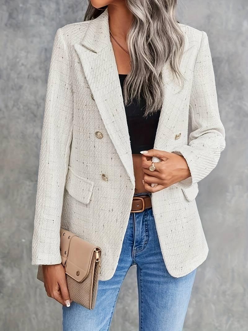 Abigail – langärmliger blazer mit reverskragen - LOVEZOE