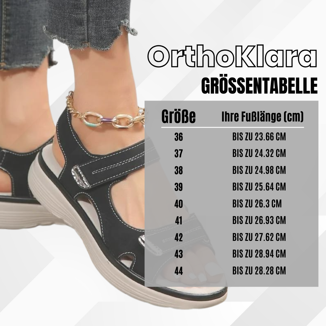 OrthoKlara™ - ergonomische schmerzlindernde Sandalen für Damen