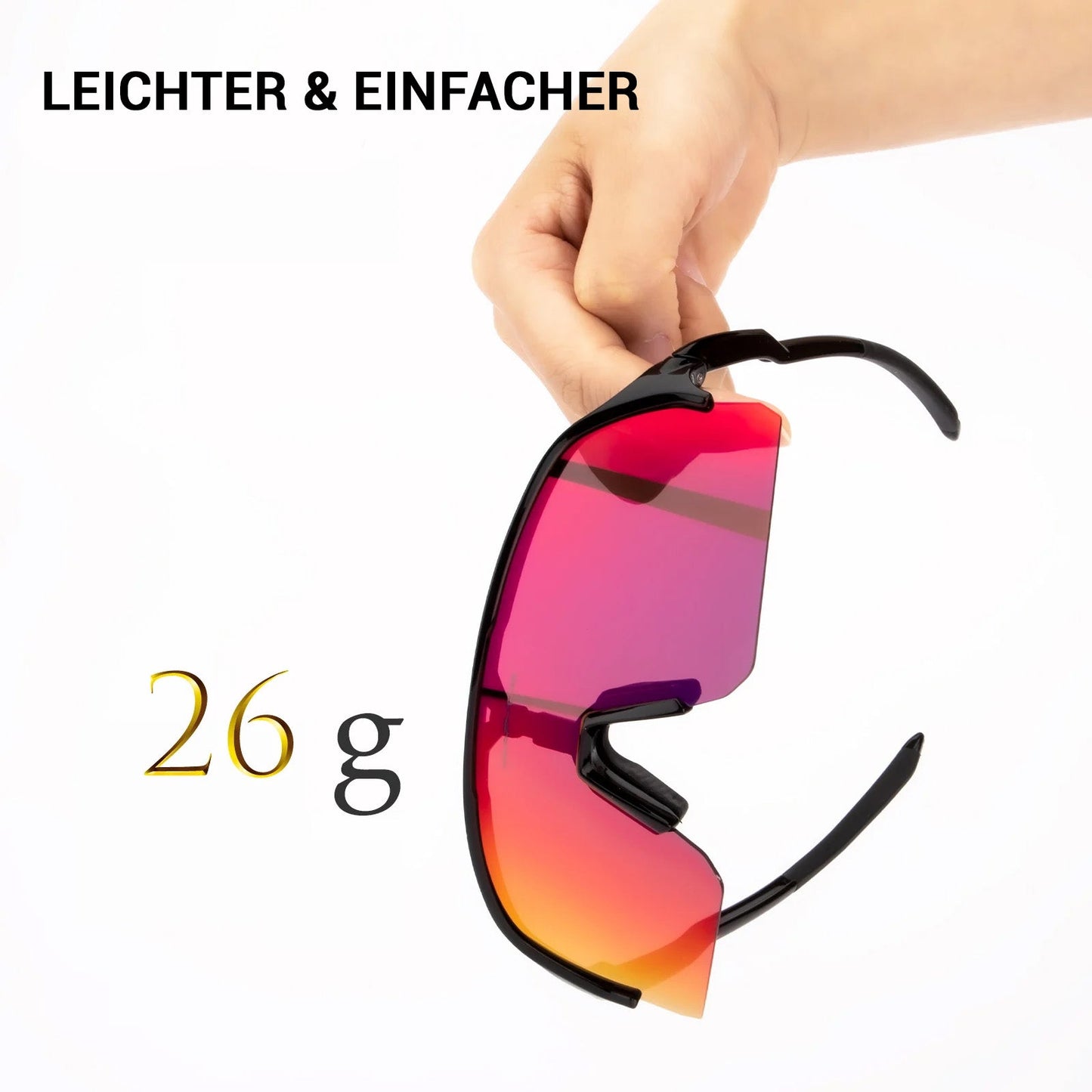 360° Sonnenbrille "Polar" (GRATIS Wechselgläser!)