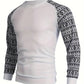 James – ethno-farbblock-langarmpullover für herren - LOVEZOE