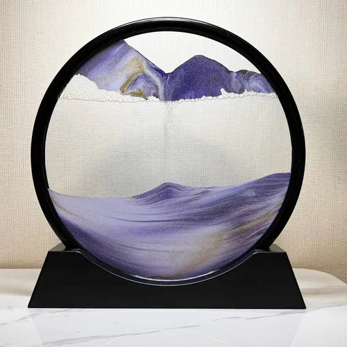 3D Sanduhr Tiefsee-Sandlandschaft