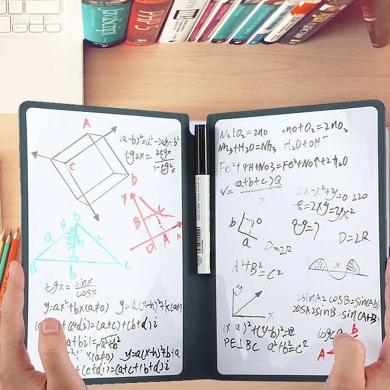 Intelligentes wiederverwendbares Leder-Notizbuch