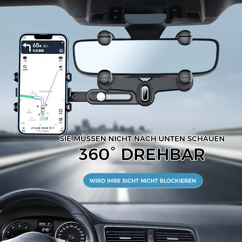 Dreh- und versenkbarer Handyhalter für Autos