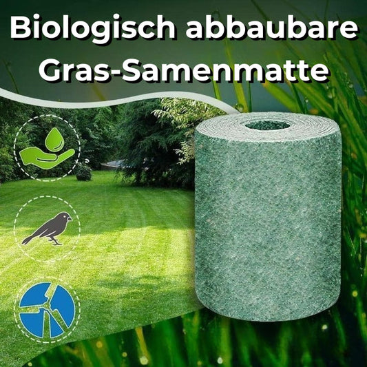 1+1 Gratis | Biologisch abbaubare Gras-Samenmatte