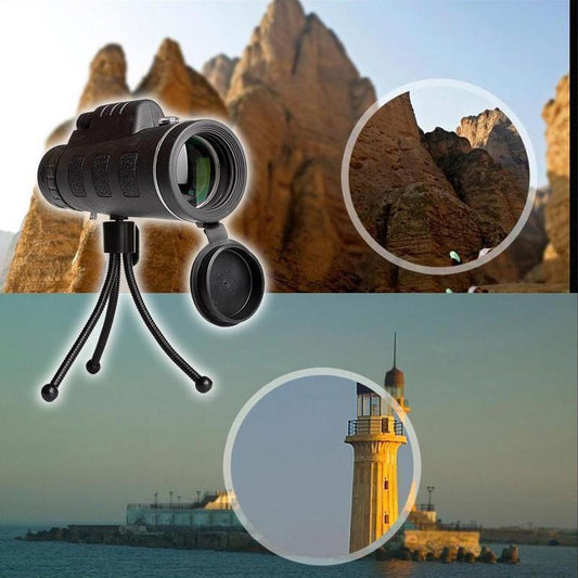 Bequee Monocular Telescope, 12x50 High Power wasserdichtes Fogproof