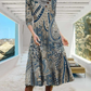 Midikleid mit Paisley-Print